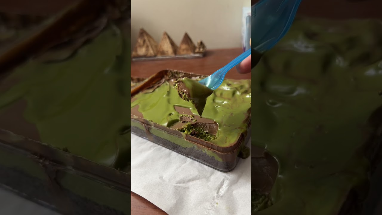 Viral Dubai Chocolate Kunafa Cake | B.laban Haba Cake