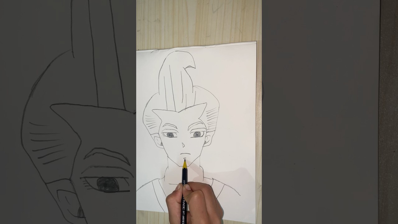 Tell me the name of this character in comment 