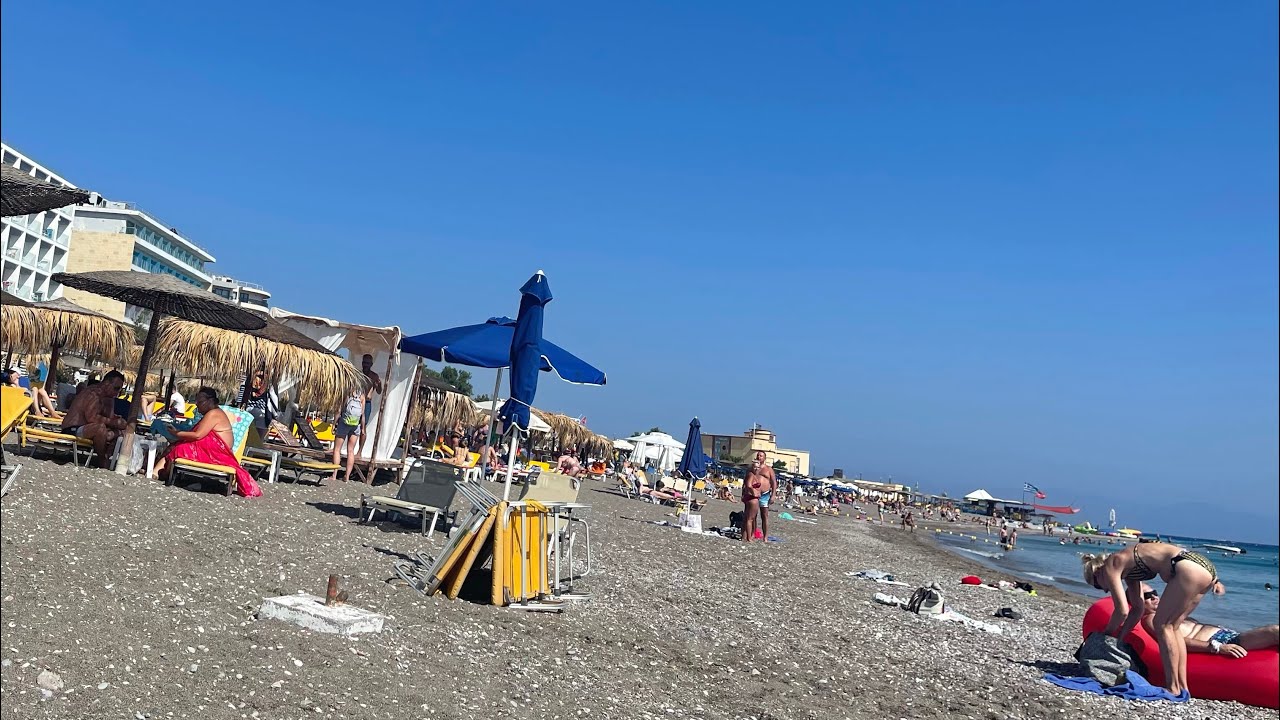 Elli Beach Rhodes Greece