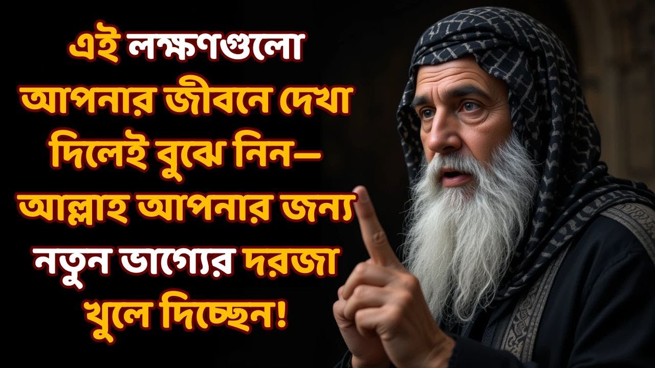 এই লক্ষণগুলো আপনার জীবনে দেখা দিলেই বুঝে নিন—আল্লাহ আপনার জন্য নতুন ভাগ্যের দরজা খুলে দিচ্ছেন!