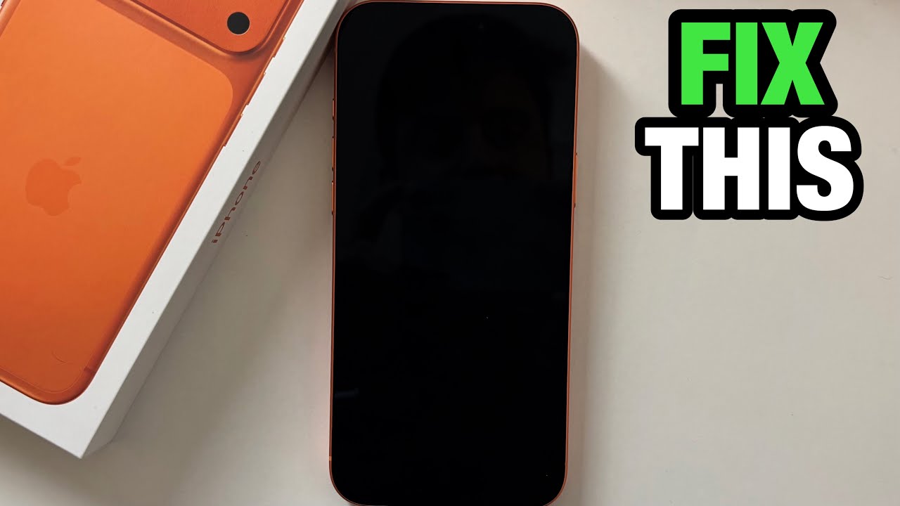Исправлена ​​ошибка с черным экраном на iPhone 17 Pro Max / Не включается / Не реагирует!