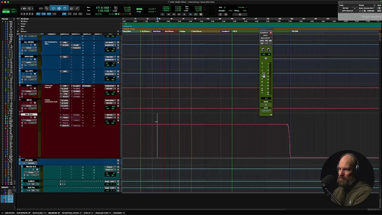 Mixing Gospel with Multi-platnium Mixer, David Glenn