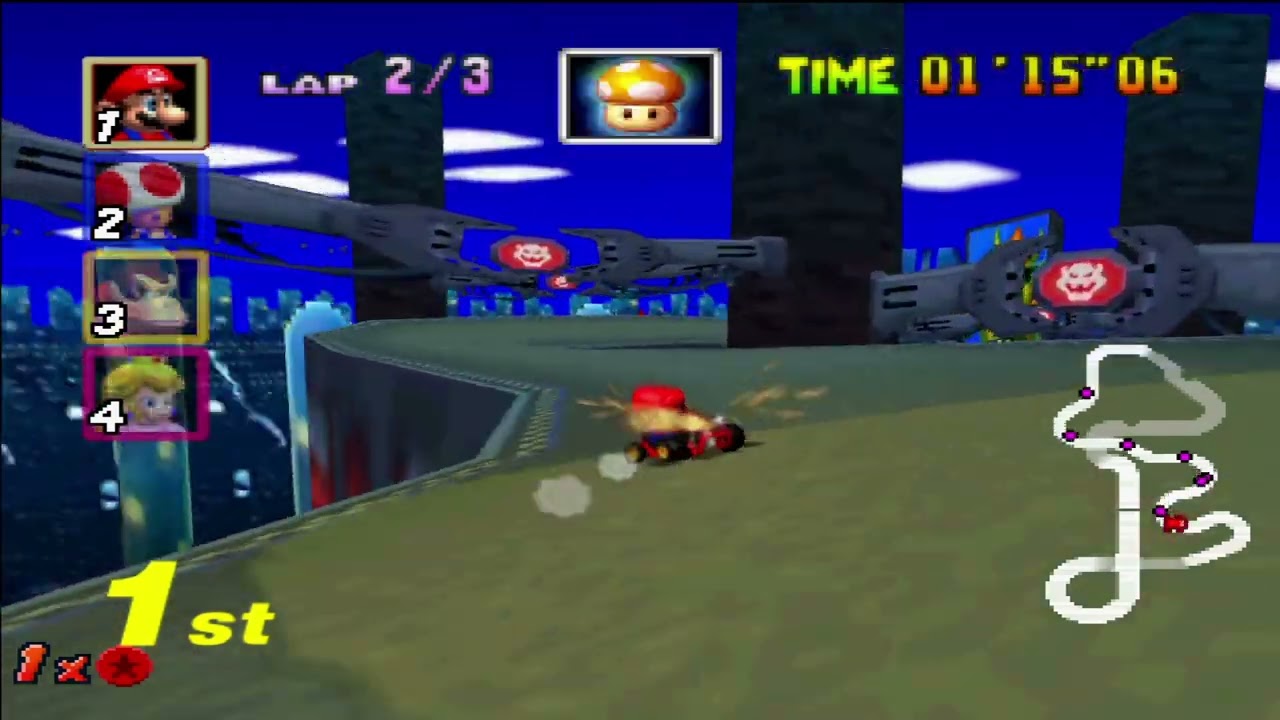Mario Kart 64 Randomizer Gameplay Video 5 