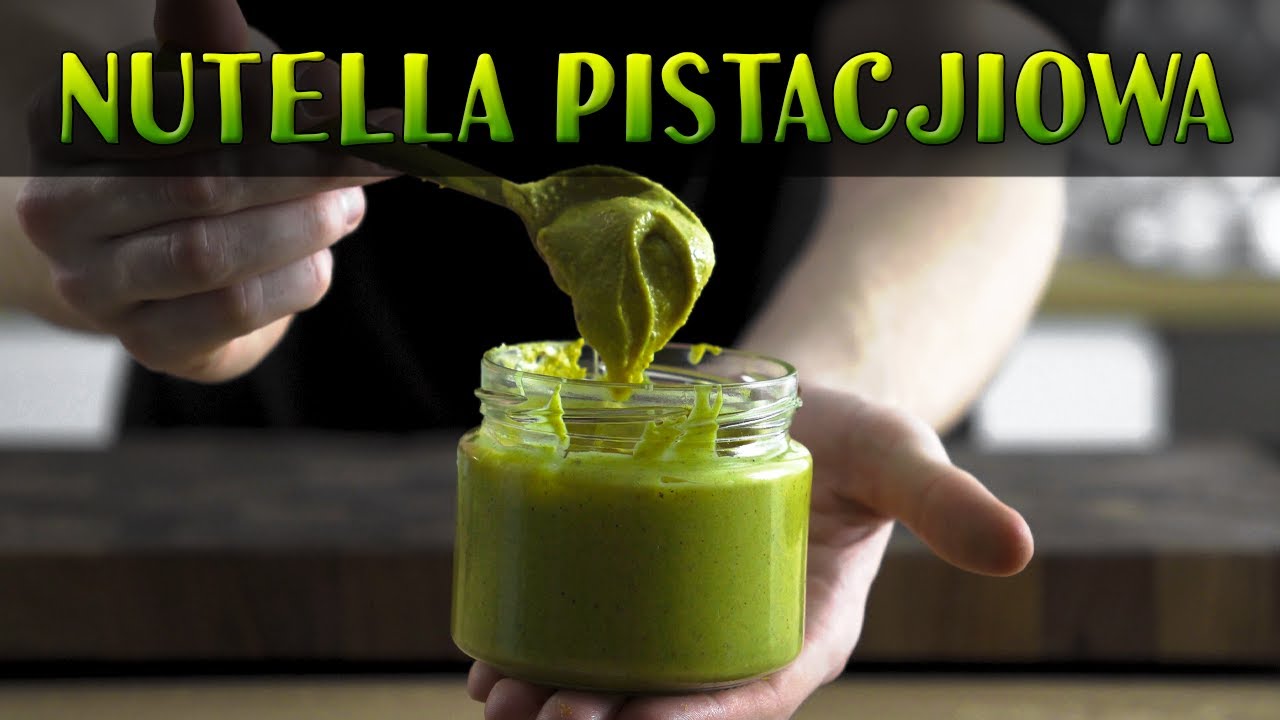 DOMOWA NUTELLA PISTACJOWA! Tylko 4 składników i kremowa w punkt | Mangia Mangia