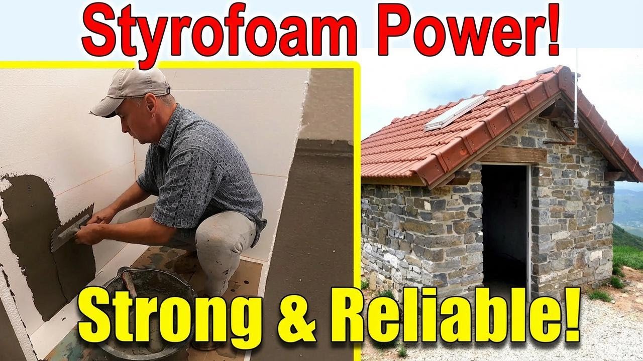 DIY Shed: How I Built a Storage Shed with Foam Panels!