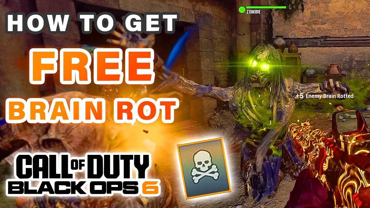 How to get a FREE Brain Rot Ammo Mod on The TOMB Map ► Black Ops 6 Zombies