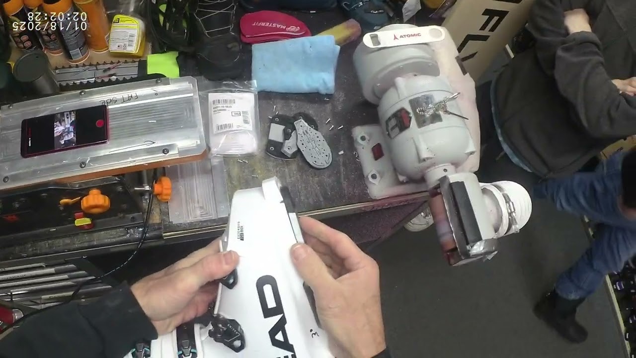 BOOTSOLE PLANING using canting plates from Verdonk Racing