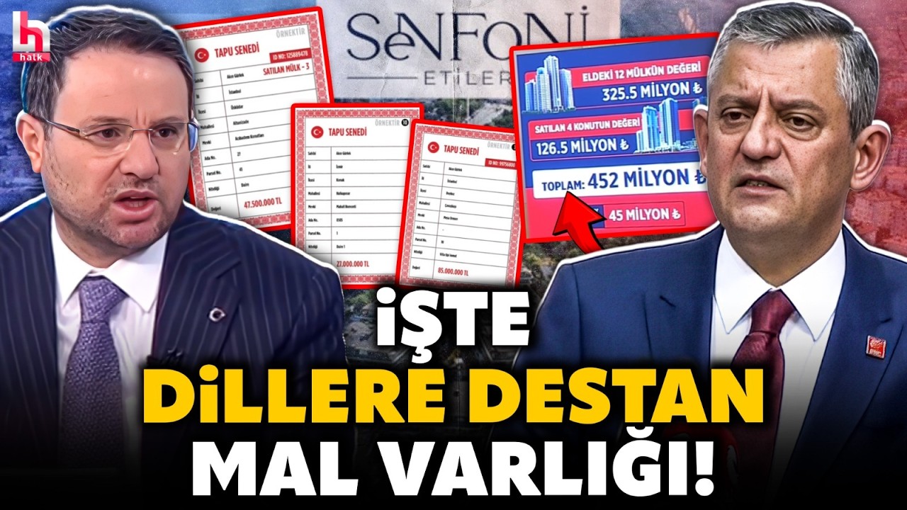 YER YERİNDEN OYNAYACAK! Özgür Özel, Akın Gürlek'in mal varlığını açıkladı! Tam 452 Milyon TL...