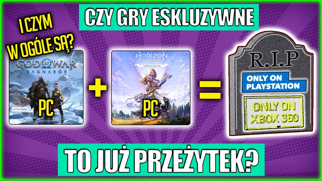 Czy gry ekskluzywne na PS5 i XBOX to PRZEŻYTEK i exy powinny ODEJŚĆ?