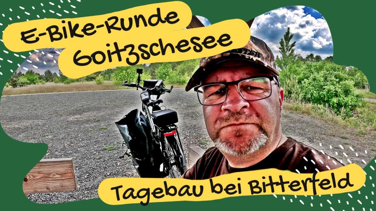 Große Runde um die Goitzsche bei Bitterfeld...