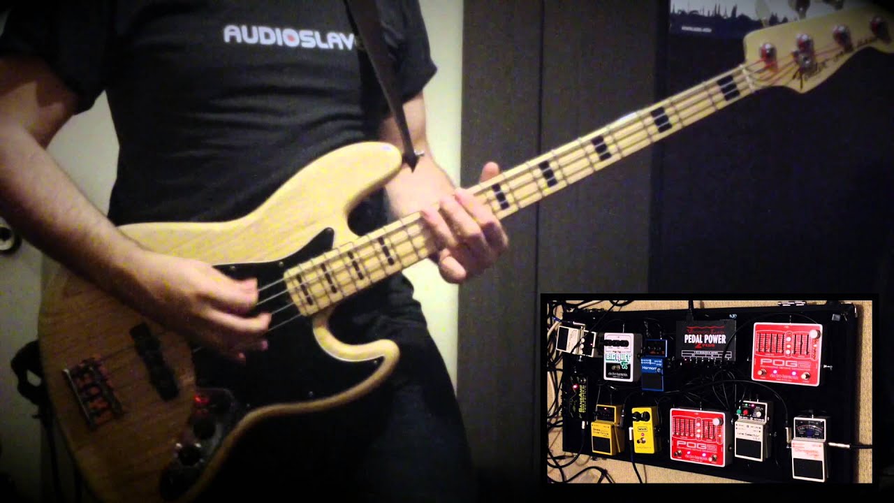 Royal Blood - Come on Over - Bass Cover - performed by Adam Flanagan with Fake guitar sound