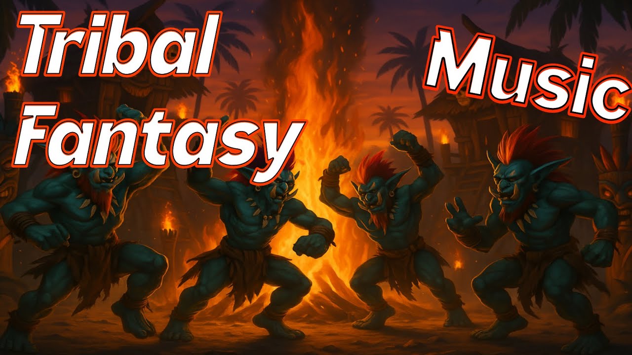 Dance Beneath the Ember Sky - Tribal Fantasy Music