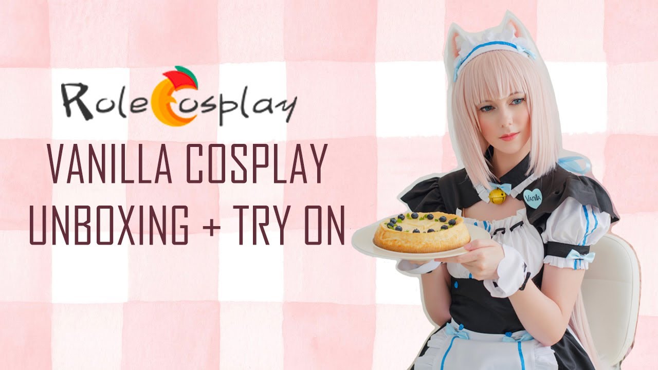 ROLECOSPLAY Nekopara Vanilla Cosplay UNBOXING + TRY ON