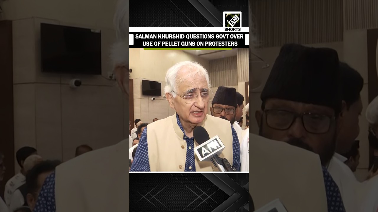 &lsquo;क्या बंदूक का इस्तेमाल होना चाहिए?&rsquo; Salman Khurshid slams govt over pellet gun use on protesters