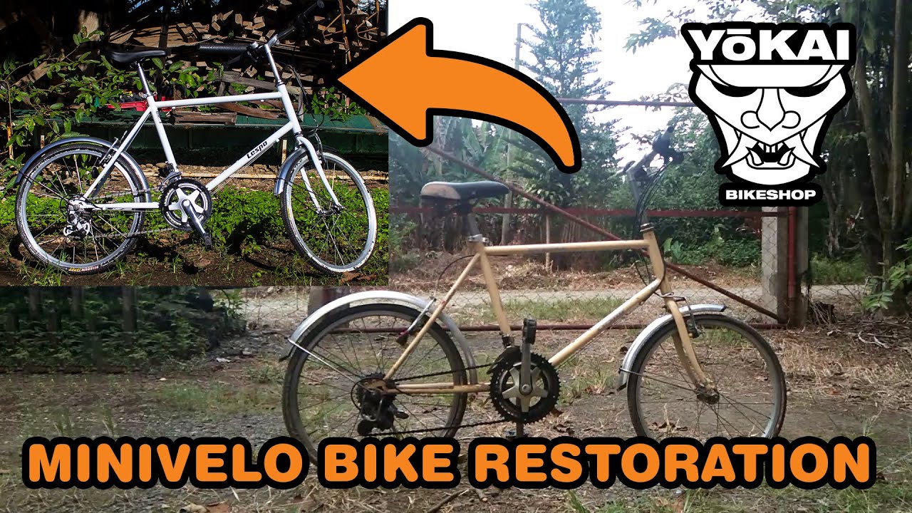 MINI-VELO BIKE RESTORATION | Rusty Korean Mini-Velo Bike