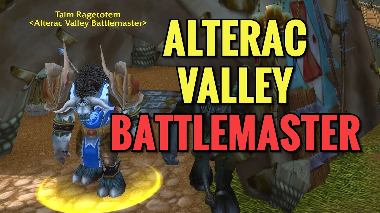 Thunder Bluff Alterac Valley Battlemaster Location (WoW Classic)
