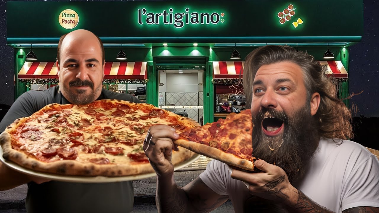 &Delta;&omicron;&kappa;&iota;&mu;ά&sigma;&alpha;&mu;&epsilon; pizza lartigiano