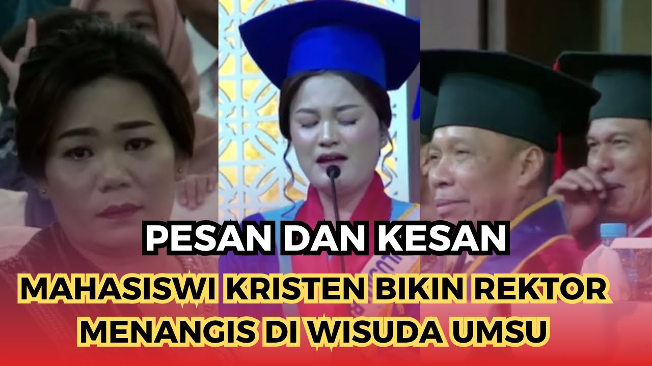 Tangis Haru & Gelak Tawa di Wisuda UMSU: Kesan Mahasiswi Kristen yang Menggetarkan