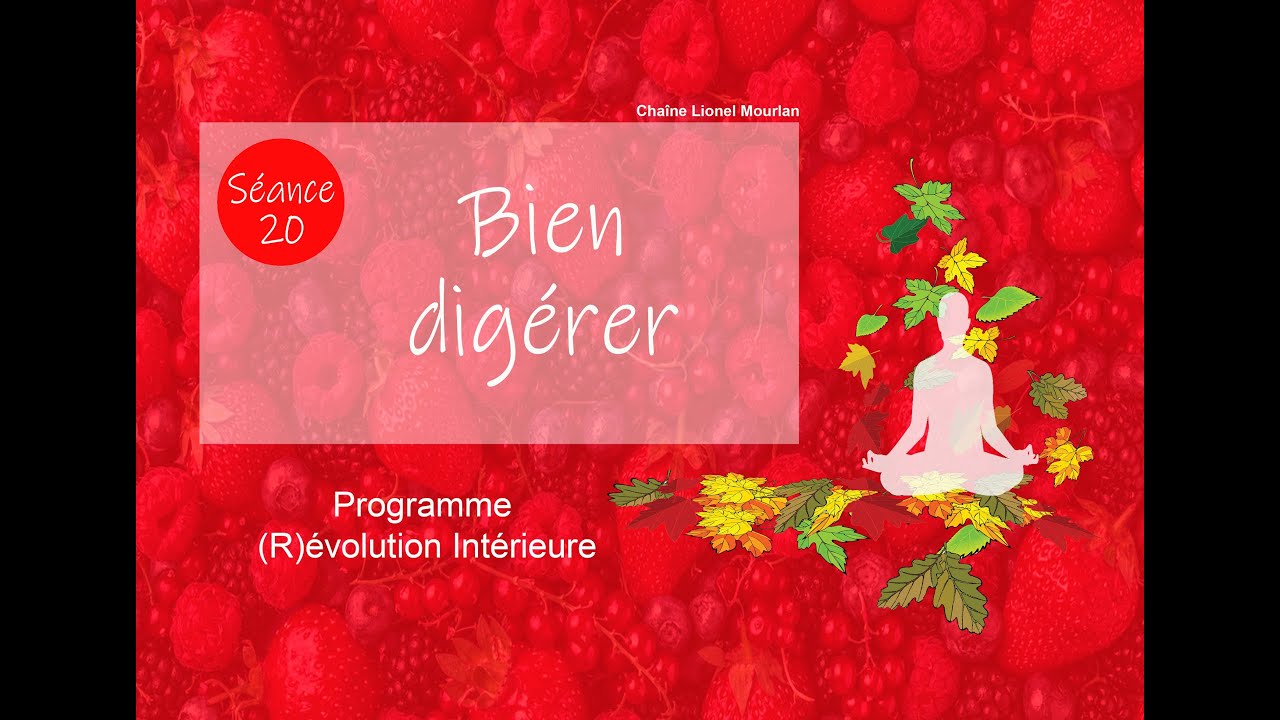 20 - Bien digérer - Programme méditation - Mode parasympathique - Sophrologie - Nerf vague