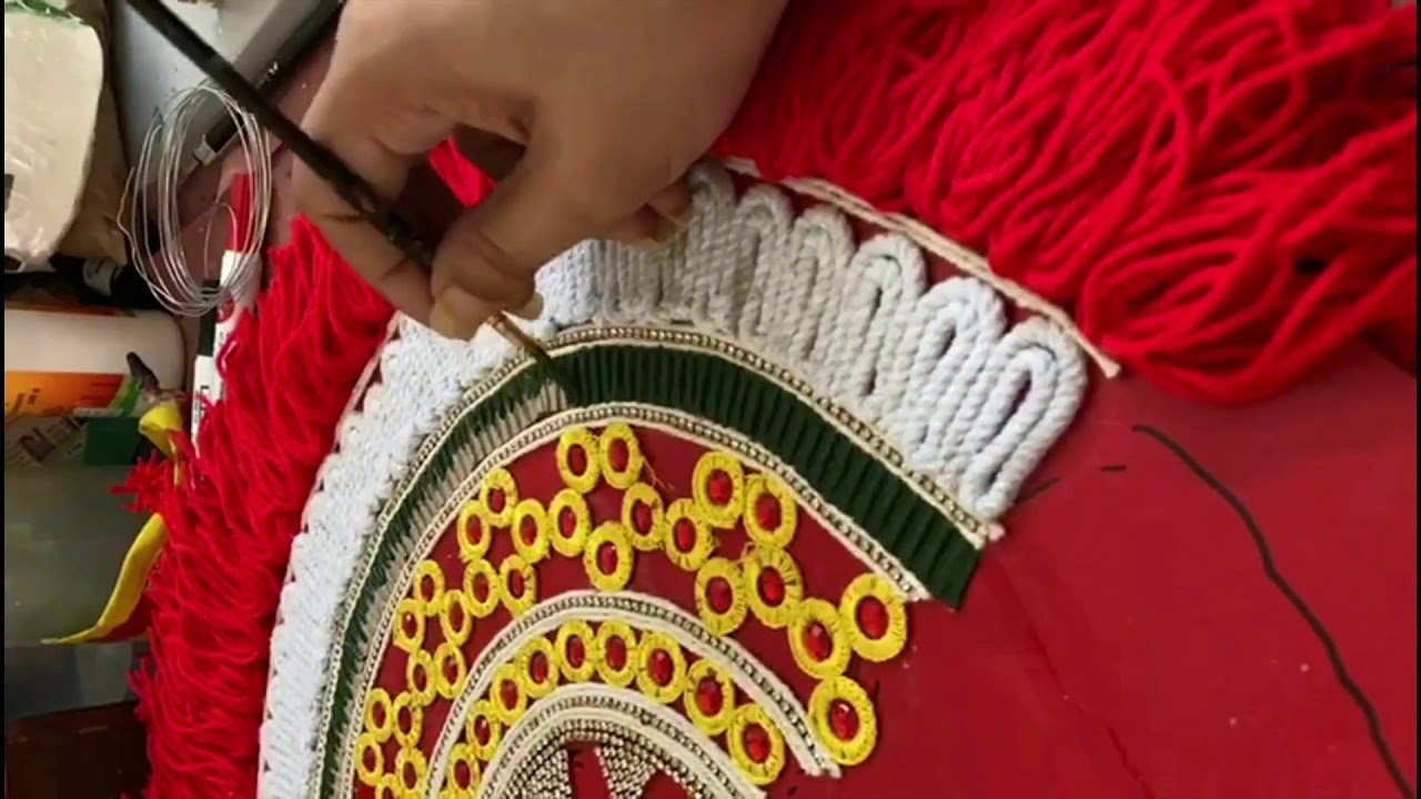 BOTTLE ART -MAKING of KATHI VESHOM WITH A BOTTLE
