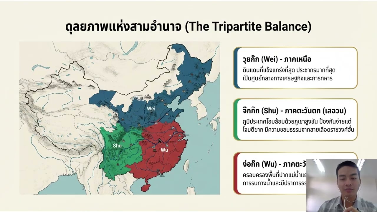 เรื่องเล่าสามก๊กในภาพรวม 10 นาที