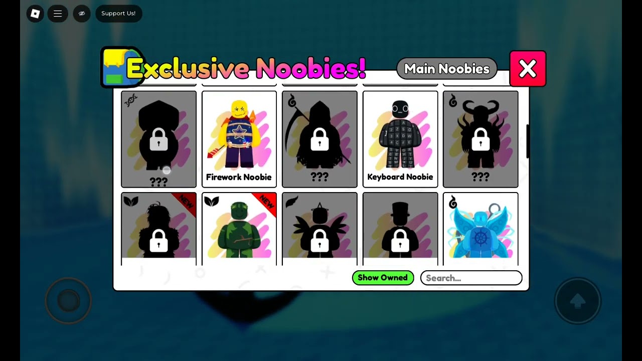 Showing all my exclusive noobies so fare