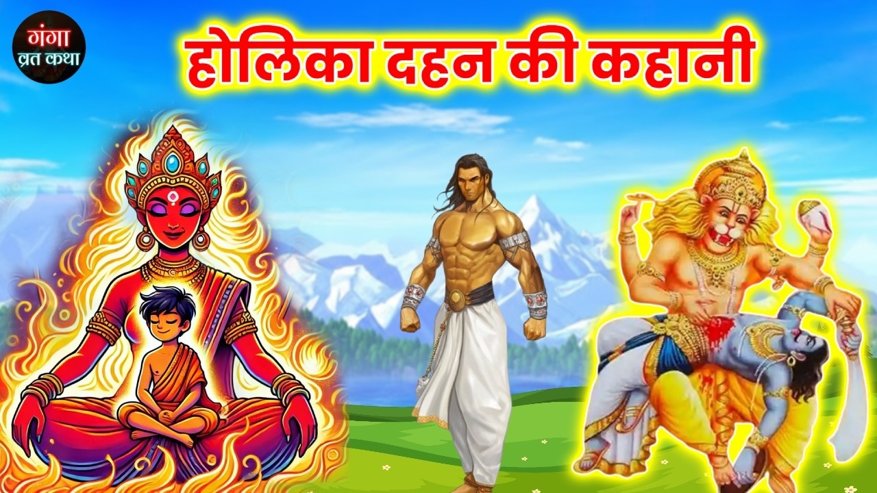 होलिका दहन की सच्ची कथा ~ Holi Purnima Ki Kahani ~  होलिका दहन की कथा ~ Holika Dahan Ki Katha