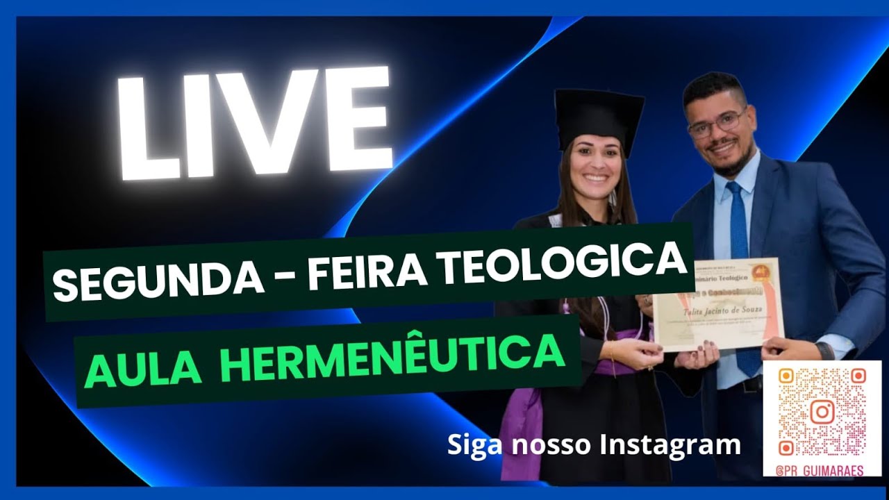 Pastor Max Guimarães, 2 aula de HERMENÊUTICA 