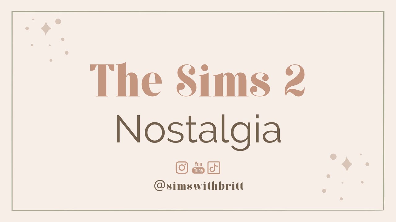 Sims 2 Nostalgia | #shorts #tutorial #sims4 #sims2 #thesims2