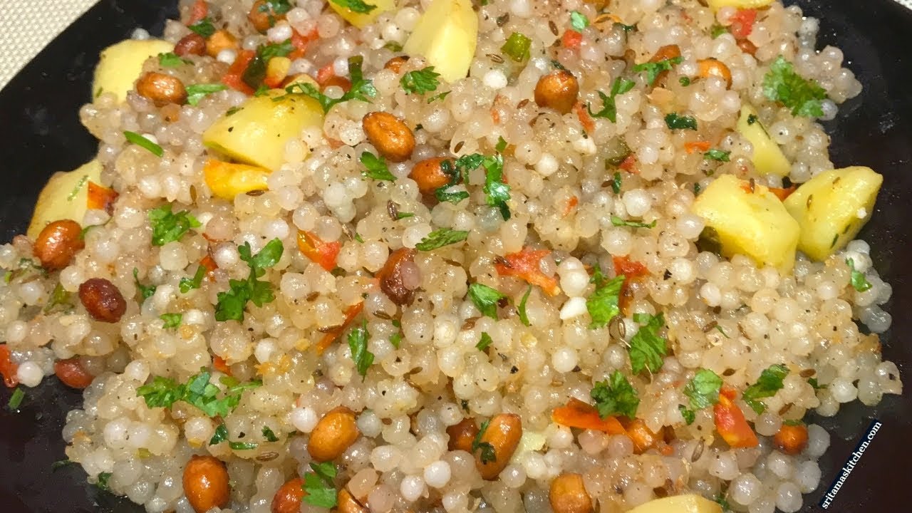 व्रत में बनाये स्वादिस्ट चटपटा साबूदाना की खिला खिला खिचड़ी-Sabudana Khichdi For Fast-Navratri Recipe