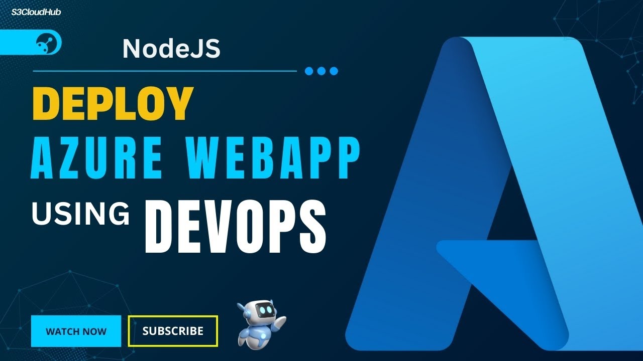 #15 How To Deploy Node.js Web App On Azure DevOps ? | Azure DevOps Full Course | @S3CloudHub