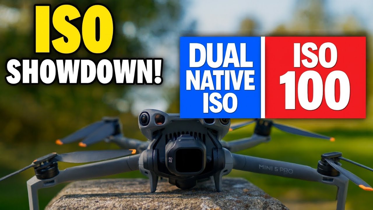 ПРАВДА о DJI Mini 5 Pro Dual Native ISO против ISO100