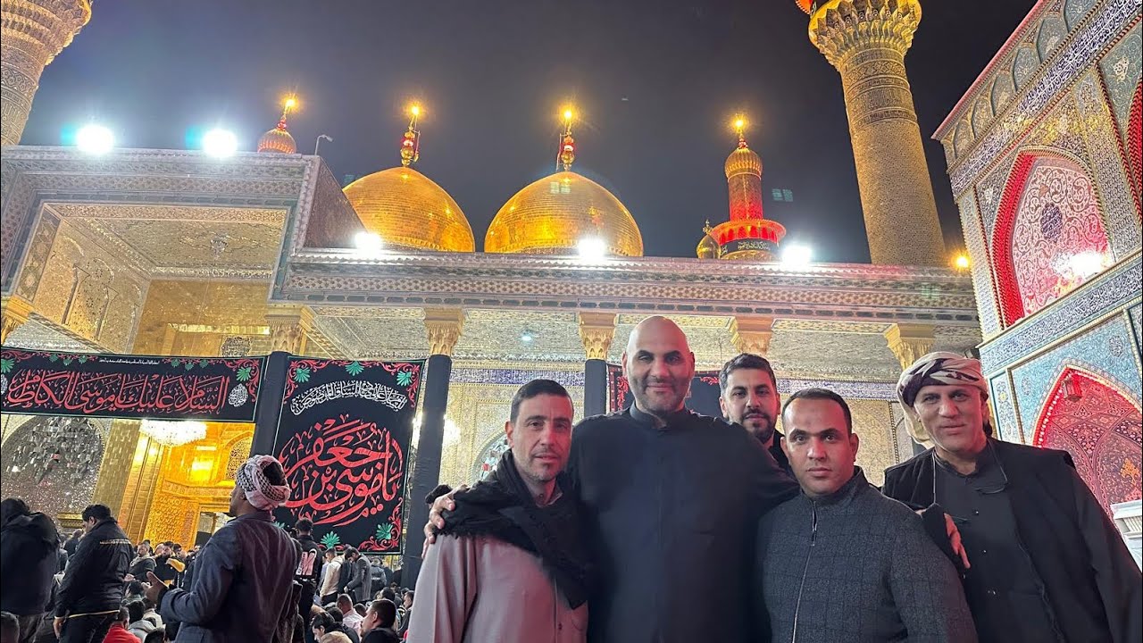 وصول موكب سبع الدجيل الى  الكاظمية المقدسة لخدمة الزوار في ليالي استشهاد الامام الكاظم عليه السلام