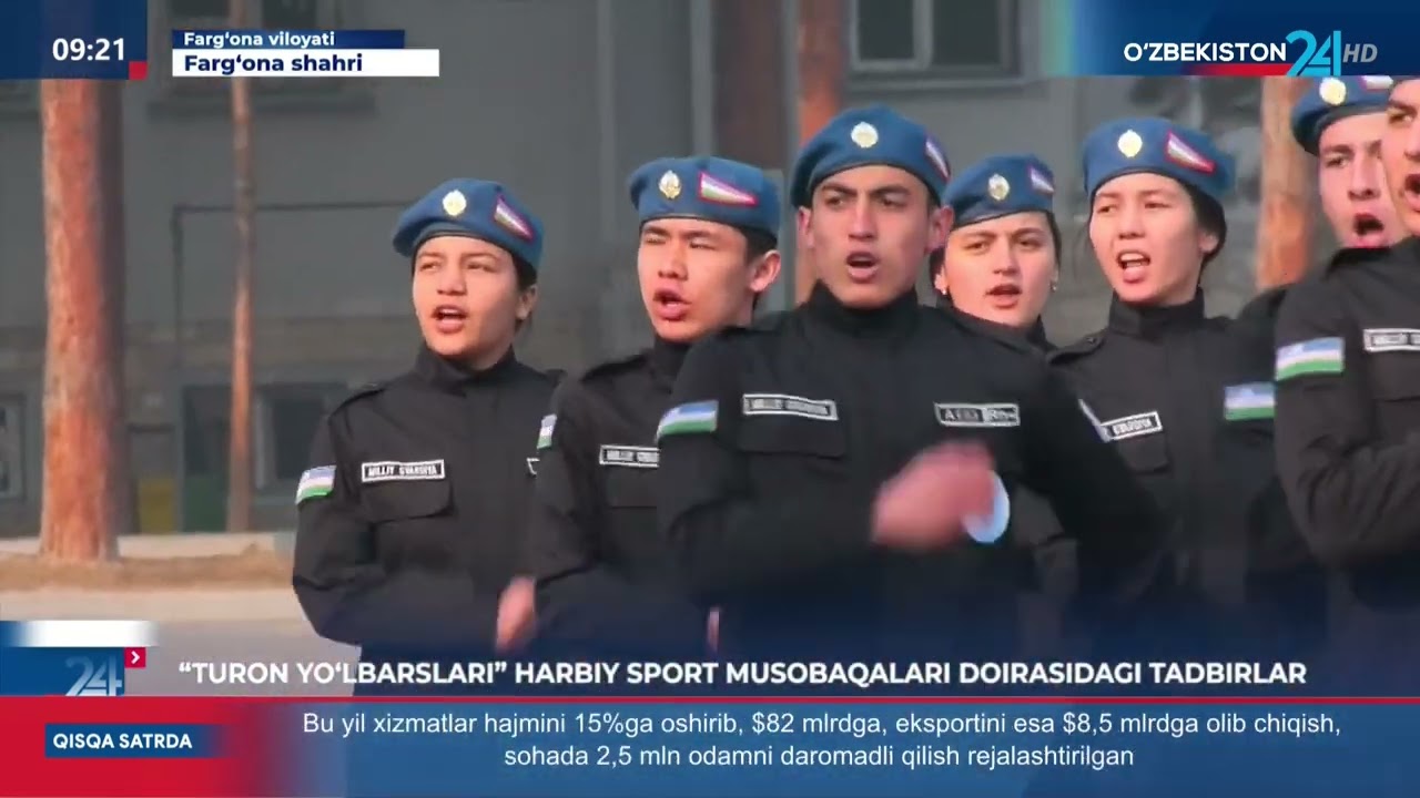 Maxsus reportaj «Turon yo‘lbarslari» harbiy sport musobaqalari doirasidagi