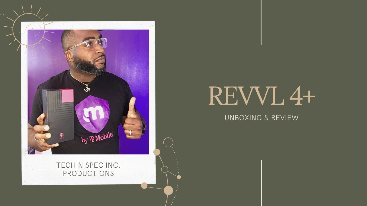 REVVL 4+ unboxing