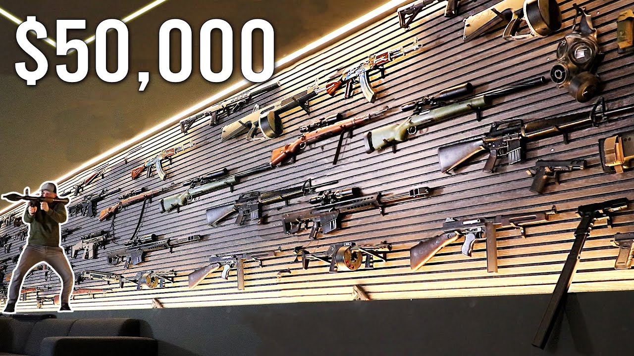 Silo's Secret Underground Gun Bunker ($50,000 worth of Airsoft Guns)