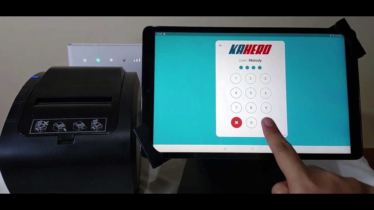 How to Connect Ethernet Printer to the KaHero POS
