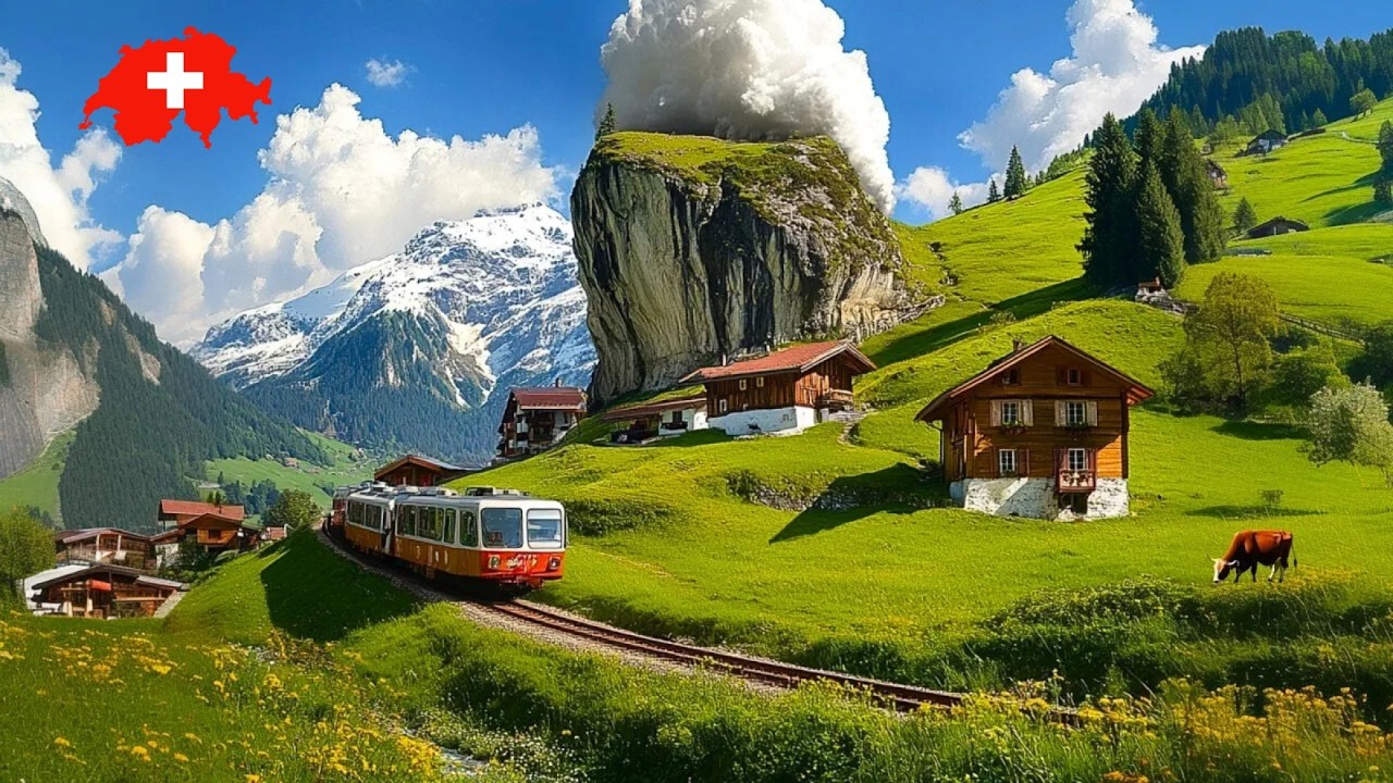 18 Most Beautiful Places In Switzerland That You Must Visit 🇨🇭 Switzerland Walking Tour 4K