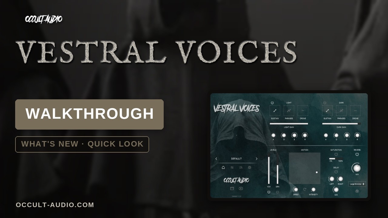 Vestral Voices Update &mdash; Now Standalone VST3 & AU - FREE UPDATE #vst #vstplugin #vstplugins