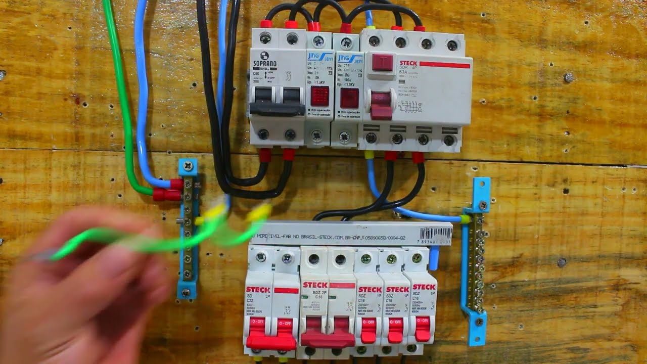 Veja como instalar quadro 220V com IDR e DPS completo