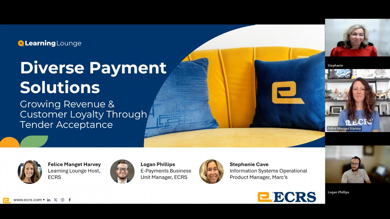 Diverse Payments Solutions - Growing Revenue & Customer Loyalty Through Tender Acceptance