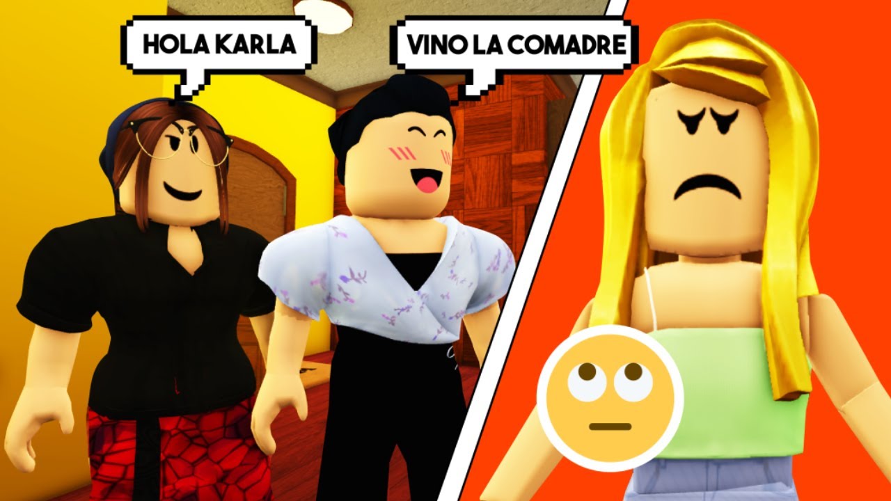 Cuando mamá invita a su COMADRE a casa | 0dio las visitas | Mamá vs Roblox
