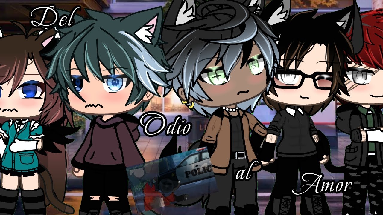 ❤️‍🔥~♪Del odio al Amor♪~⛓️‍💥❤️‍🔥// [🌙Capitulo 1🌙] /gacha life/serie gacha/ Nat~Neko/ BL/ GL/poliamor