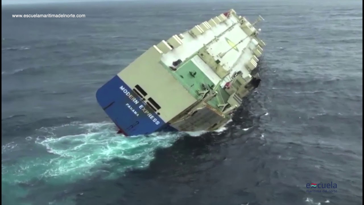 Estabilidad del barco. Transversal y longitudinal. Curso PER online.
