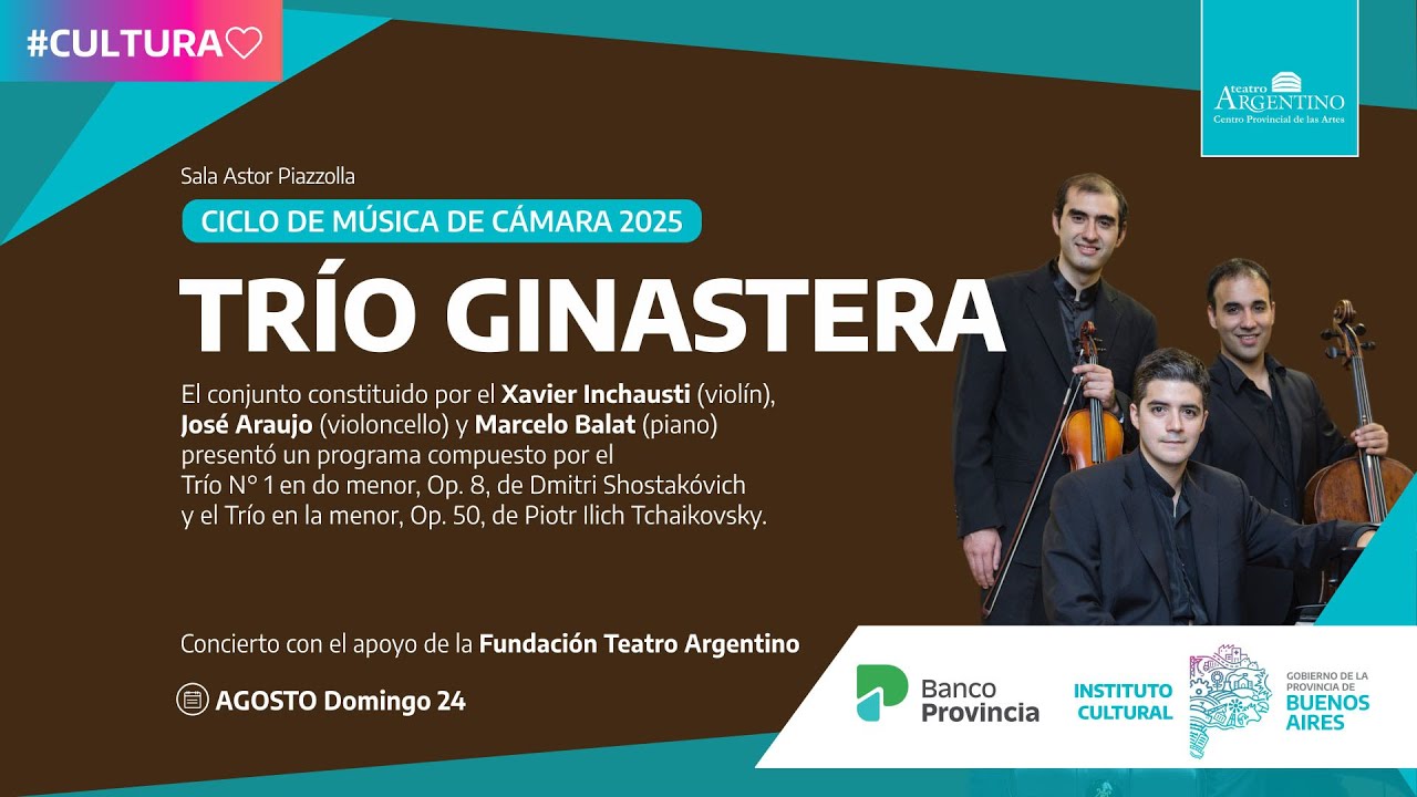 2025-08-24 Concierto del Trío Ginastera en la Sala Piazzolla