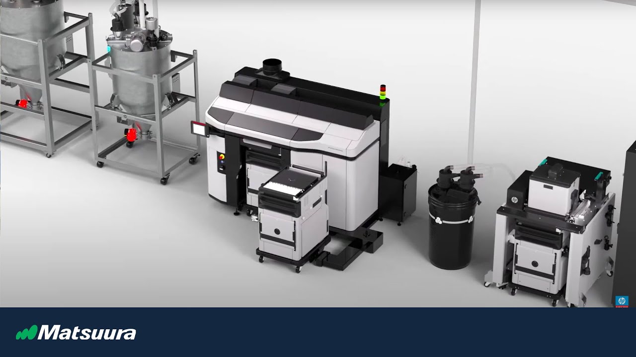 HP 3D Printing Automation Capabilities; 3 Minute Overview