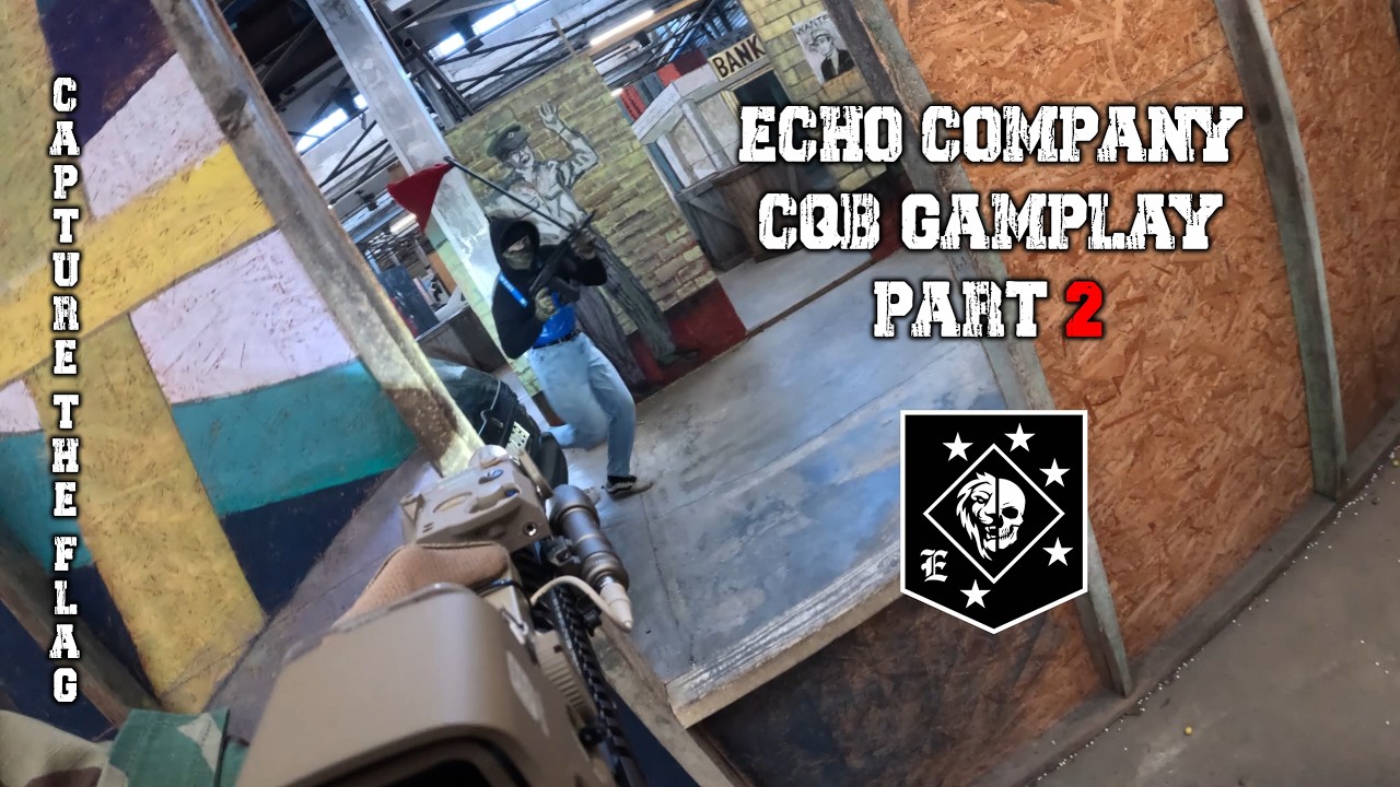 Airsoft CQB activities Part - 2 Capture the Flag!
