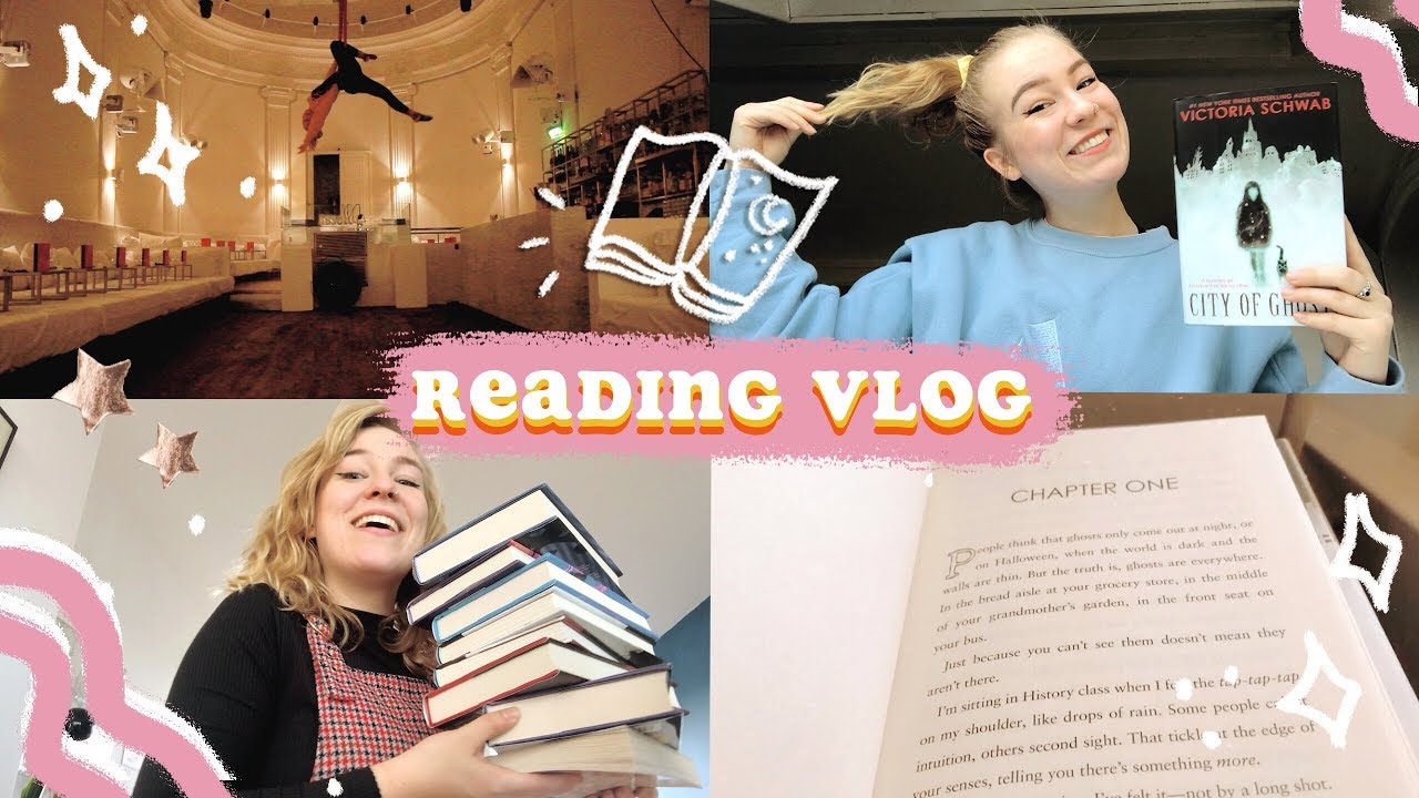 READING 6 BOOKS (oops) and UNBOXING 📦⚡reading vlog #1