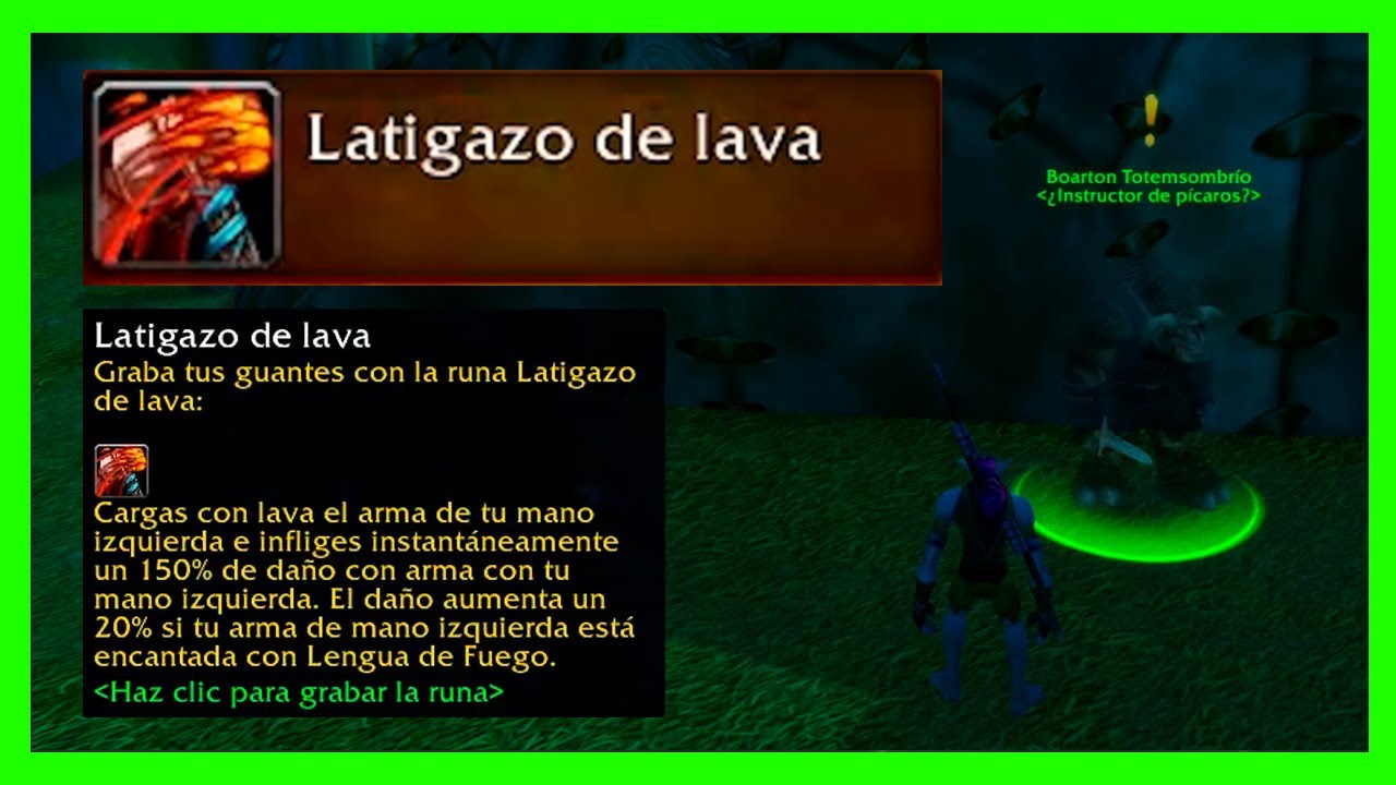 WOW SEASON OF DISCOVERY | CHAMAN: LATIGAZO DE LAVA // Lava Lash