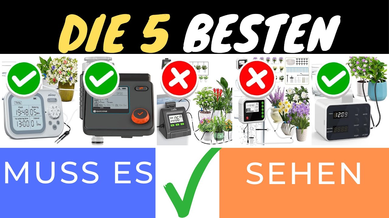 DIE BESTEN AUTOMATISCHEN BEWÄSSERUNGSSYSTEME 2025 🌱💧 | EINFACH UND EFFEKTIV FÜR DEINEN GARTEN!
